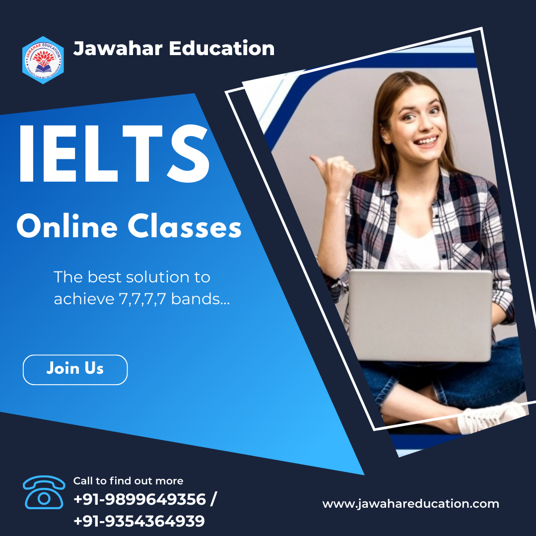 IELTS Online Classes in Delhi